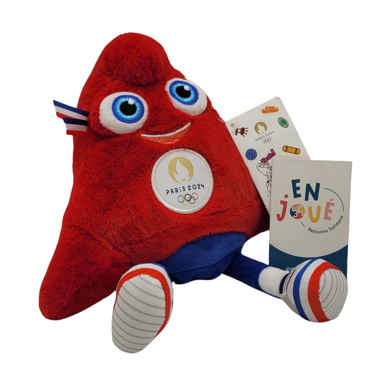 Voir photo 3 de Peluche - Les Phryges Olympique Paris 2024 - Doudou et Compagnie. Peluche - Les Phryges Olympique Paris 2024 - Doudou et Compagnie. Comme neuf - Vue 3 -